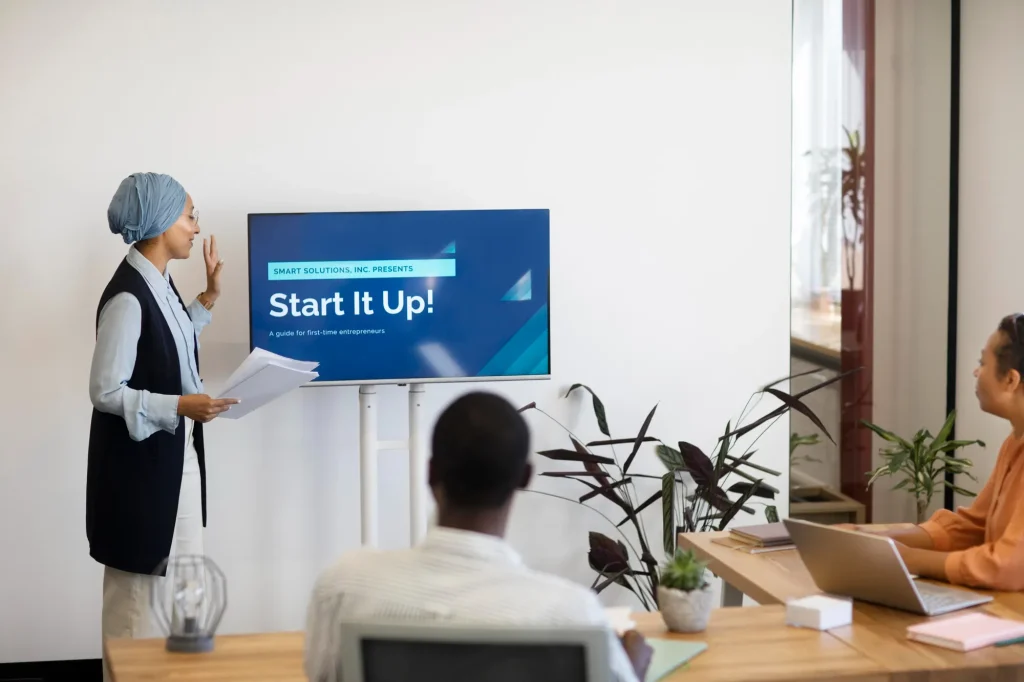 SELURUH TAHAPAN PRESENTASI LANCAR DENGAN POWERPOINT