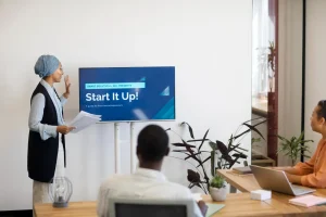 SELURUH TAHAPAN PRESENTASI LANCAR DENGAN POWERPOINT
